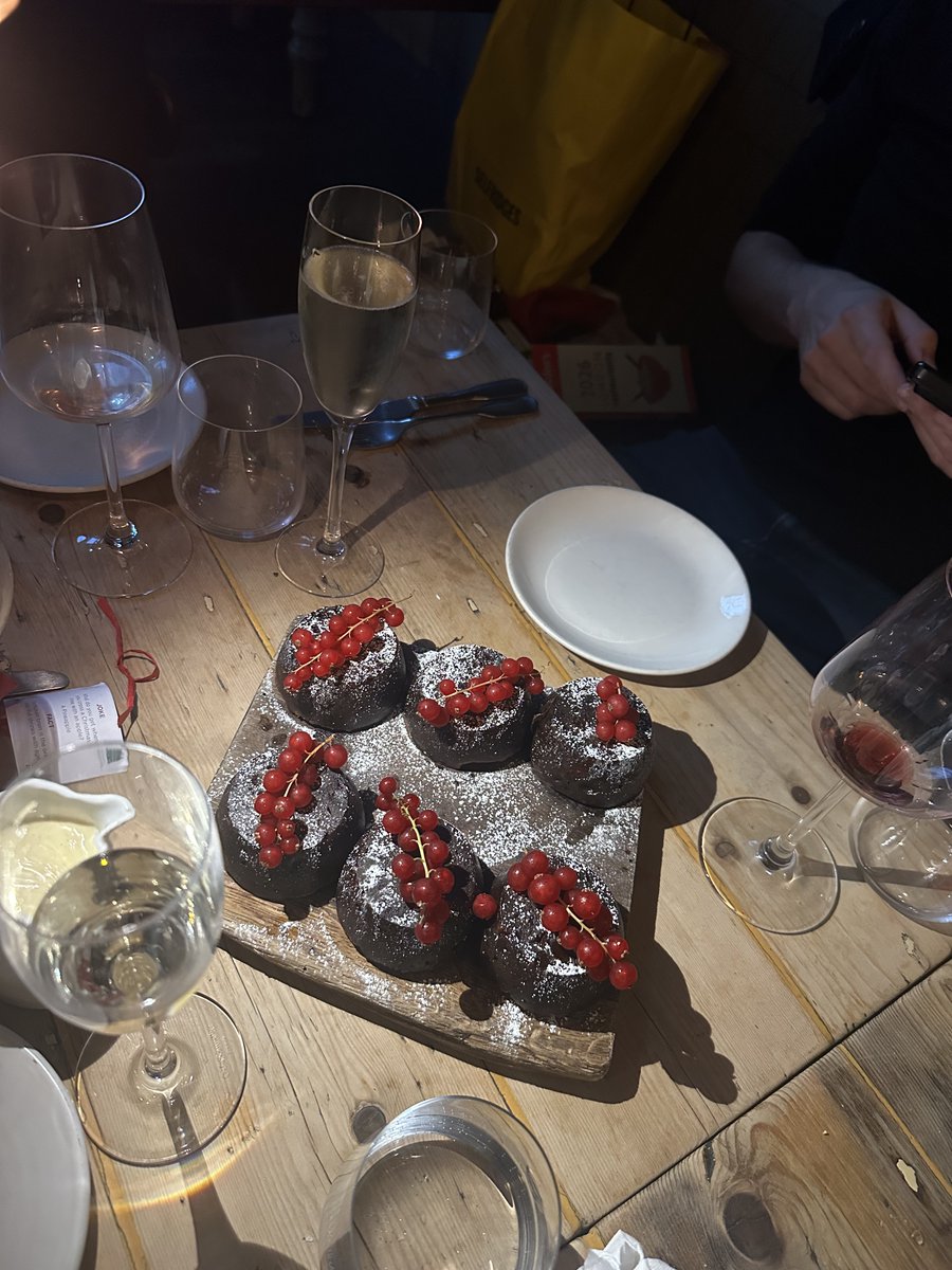 yellowjerseypr's tweet photo. This time last week we gathered the whole team for our festive Christmas lunch, complete with a 𝘩𝘶𝘨𝘦 Braised Hereford Ox Cheek &amp; Potato pie.

Big thank you to The Pig and Butcher for looking after us so well! https://t.co/sXB8qgNaN8