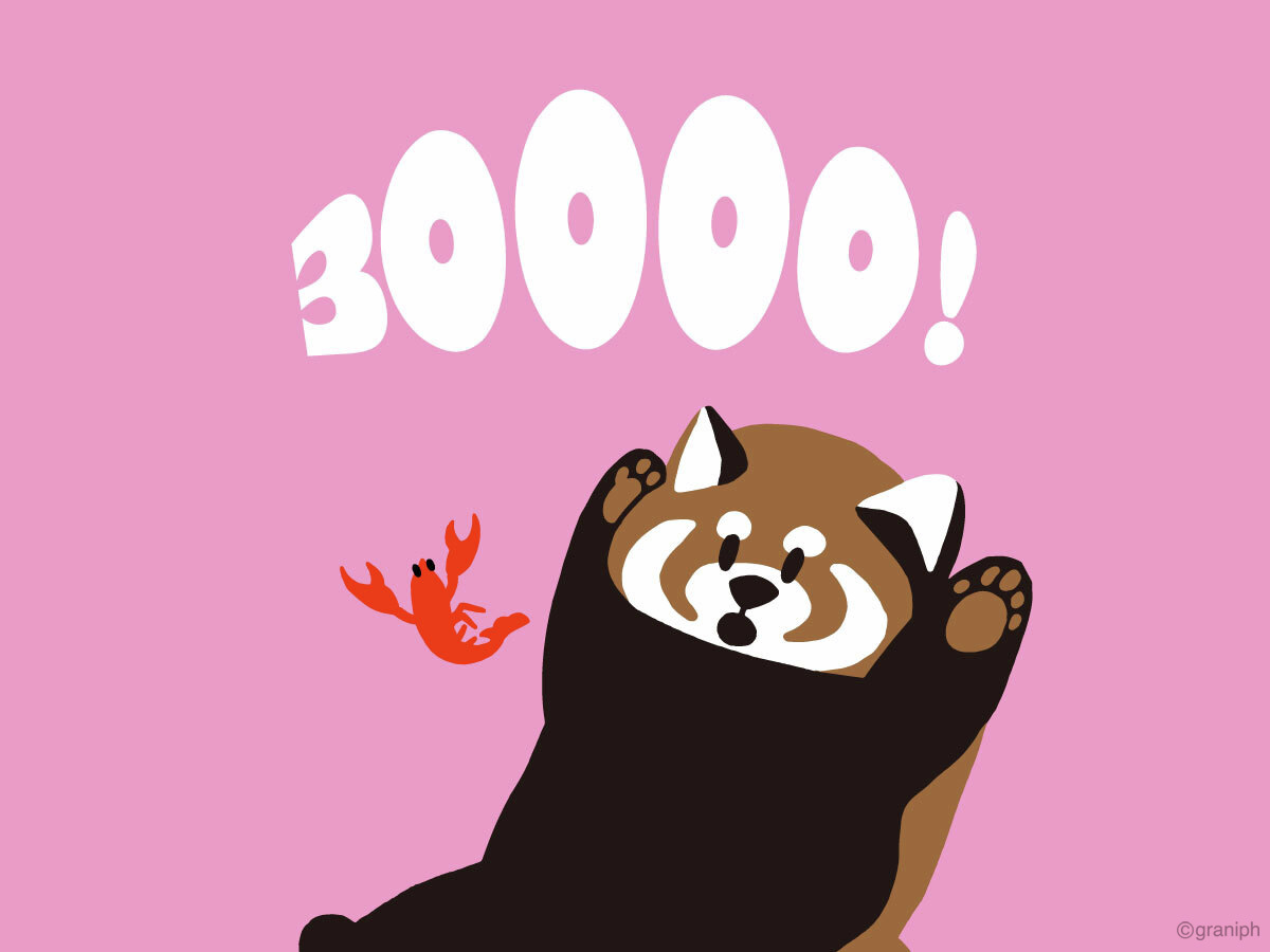 毎日イカク㊗
🐻🐻🐻 30,000フォロワー突破！ 🎉🎉🎉
いつもイカクを見守ってくれてありがとうございます🦞

#イカク