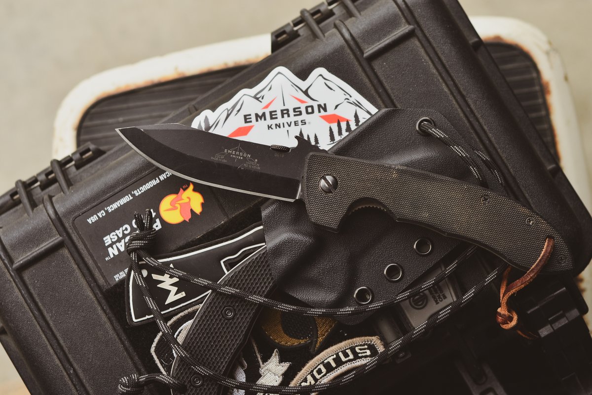 Emerson_knives's tweet photo. Decades of hard use. Countless missions. The CQC-8 isn’t just a knife—it’s an Emerson legend.

Photo by @micahtbyrd #madeintheusa #emersonknives #cqc8 https://t.co/uQuDZCzQZ2