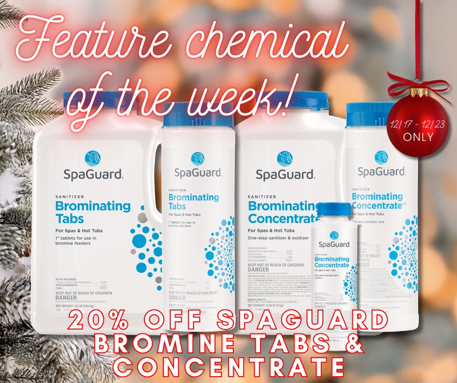 LeisurePoolJax's tweet image. Save on Bromine Concentrate &amp;amp; Tablets! 
#SpaGuard #BioGuard