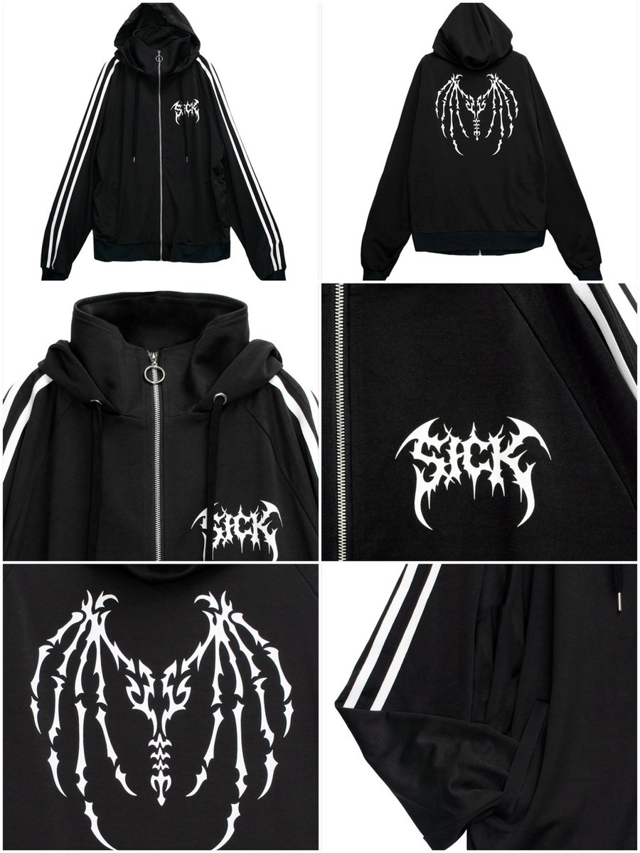 ファリファリ　天使パーカー ANGEL ZIPパーカー | VOLCAN&APHRODITE