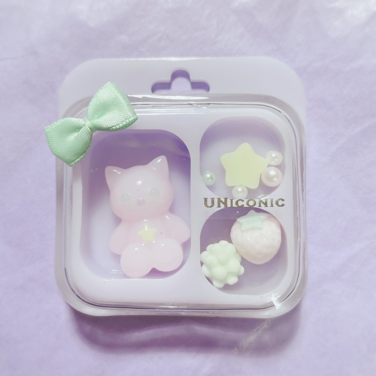 かわいいけどレジンの量えぐくて笑えない🥹 #ゆめかわPOP