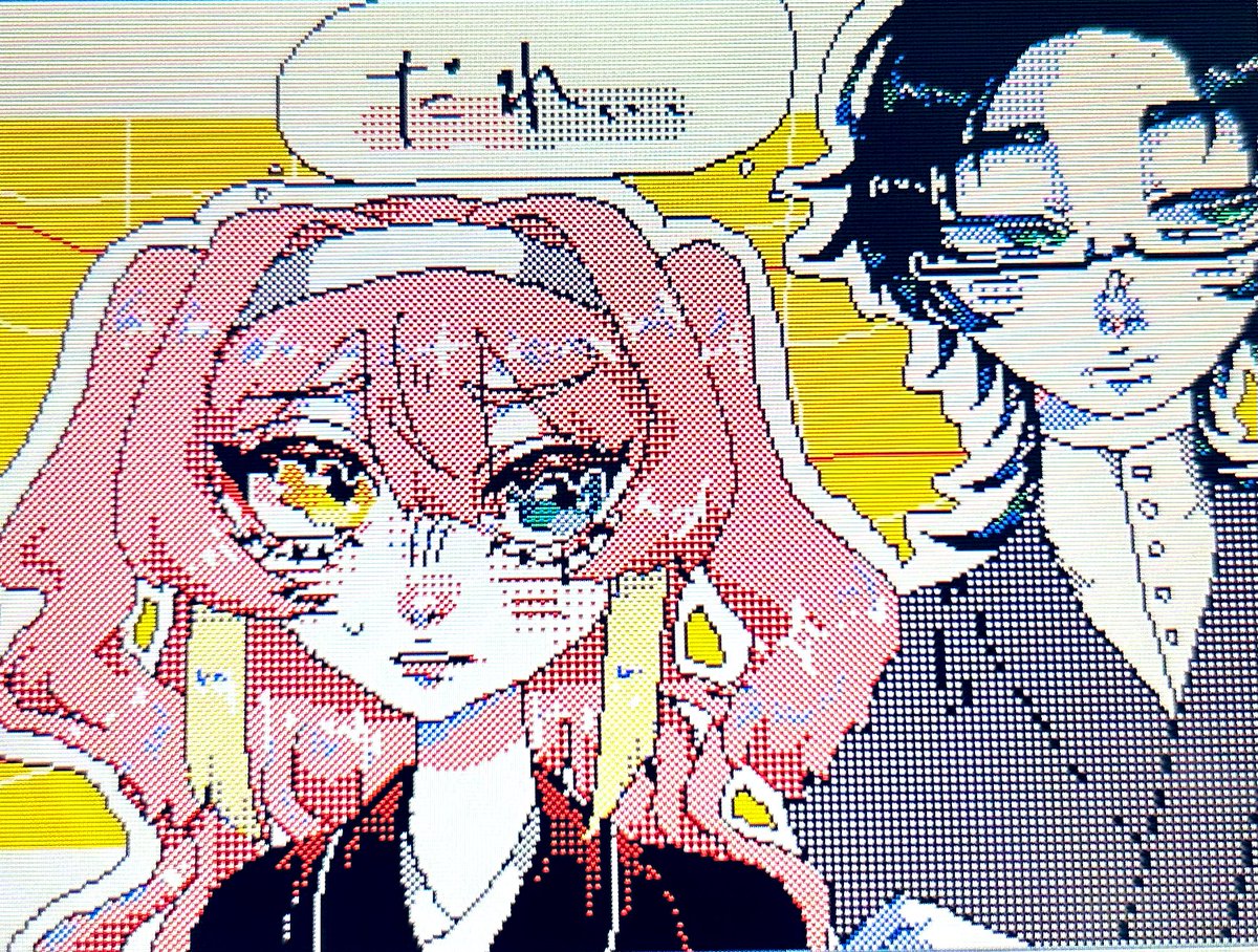 # 創作キャラの名前だけ晒してリプ来たキャラを描く

愛芽衣と樒ｸﾝ
お互い他部署の為面識なし☝️😭