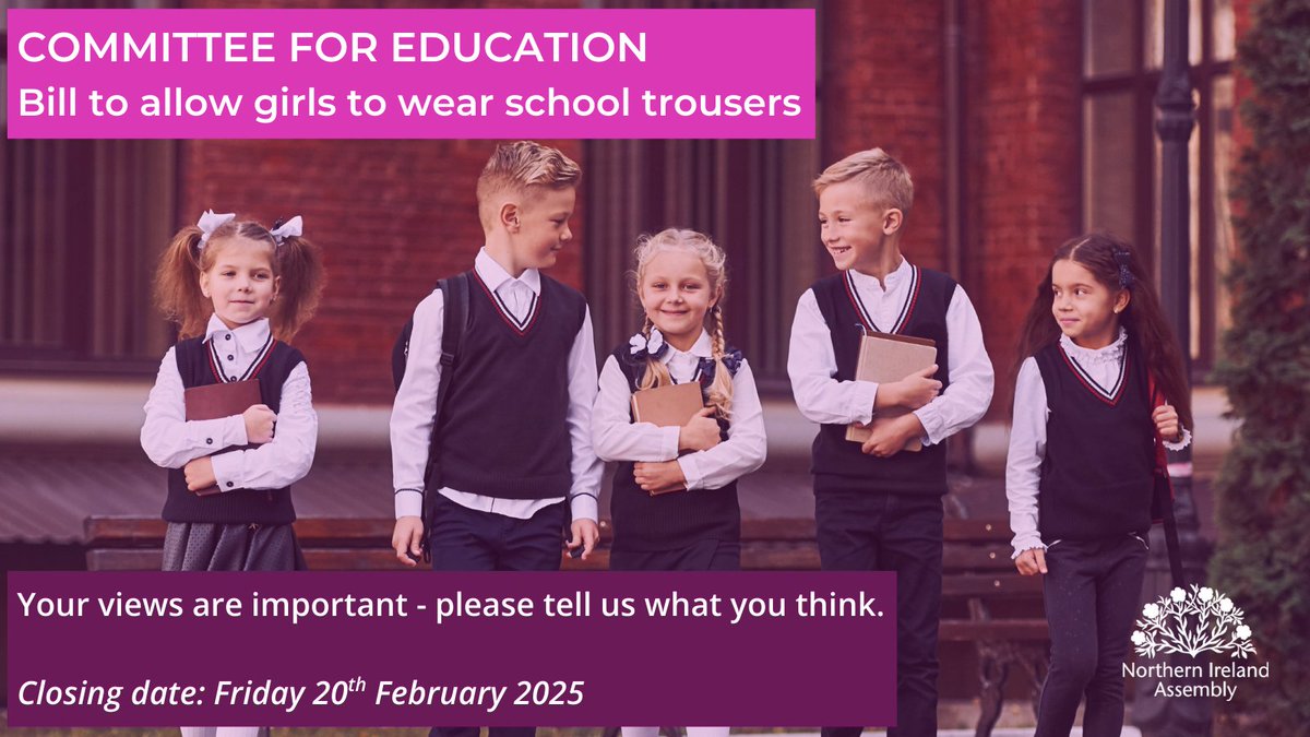 Northern Ireland Assembly Committee for Education tweet media
