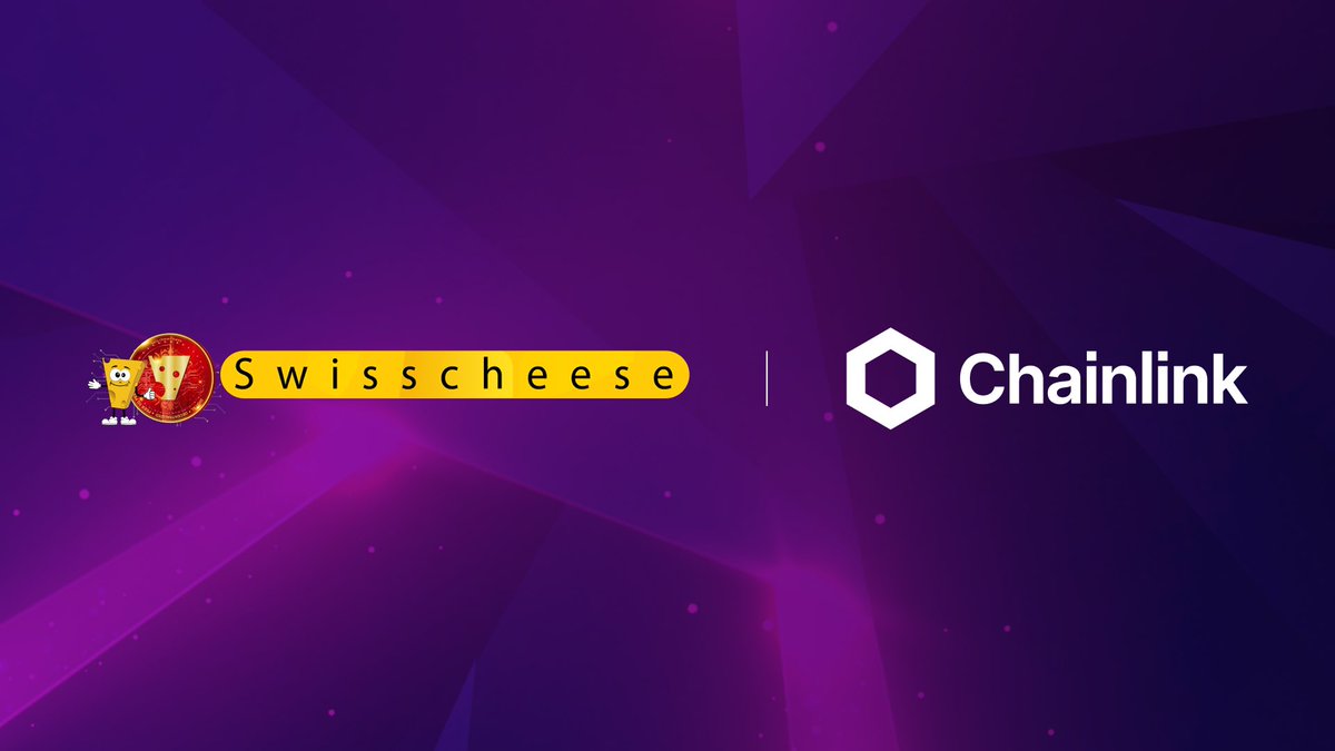 Strategic collaboration: @SwissCheese_fn × @Chainlink @SwissCheese_fn, a  decentralized exchange for tokenized stocks, crypto assets, and ETFs, has  integrated Chainlink CCIP to enable secure, enterprise-grade cross-chain  transfers of SWCH token from ...
