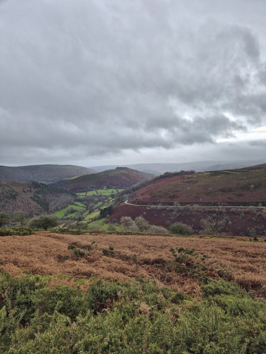 On my way to Bridgnorth. Scenic route over horseshoe pass