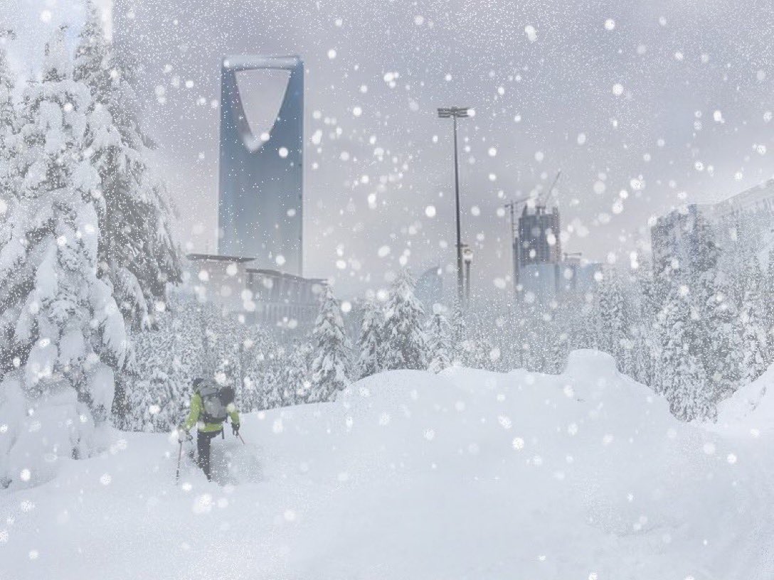 متحدث "الأرصاد": توقعات بتساقط الثلوج شمال منطقة الرياض غدا 