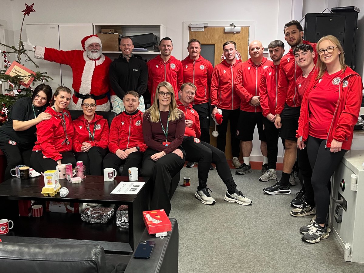 🎅Today we had a special visitor to the office to help give out our Secret Santa gifts. 🎅

❤️🤍From everyone at the Trust we wish you all a Merry Christmas &amp; New Year