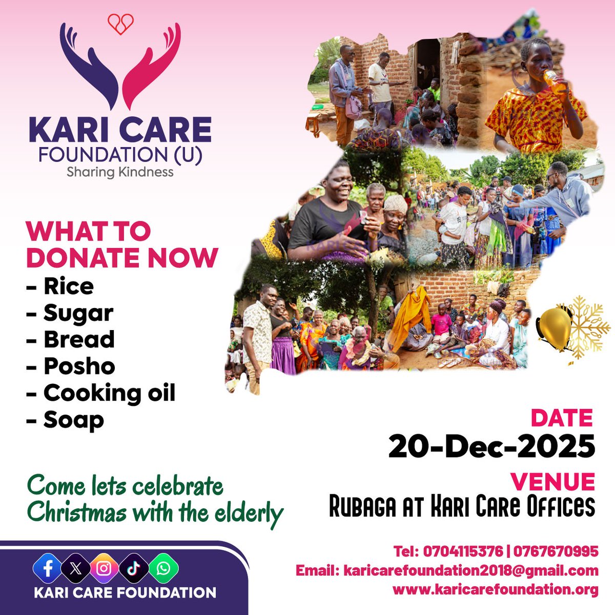 We are grateful to your kindness and support. Donate now to bless the Elderly this Saturday.

2 days left!!!