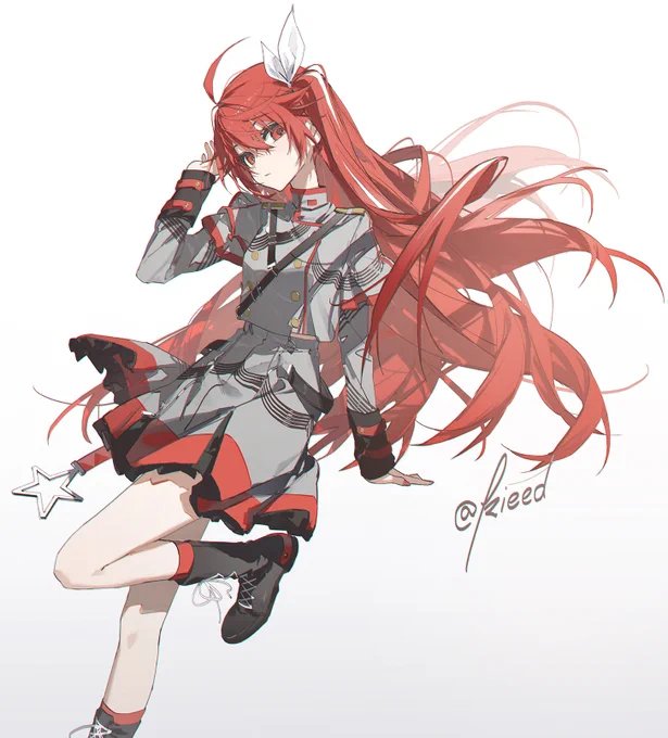 #重音テト long hair Teto