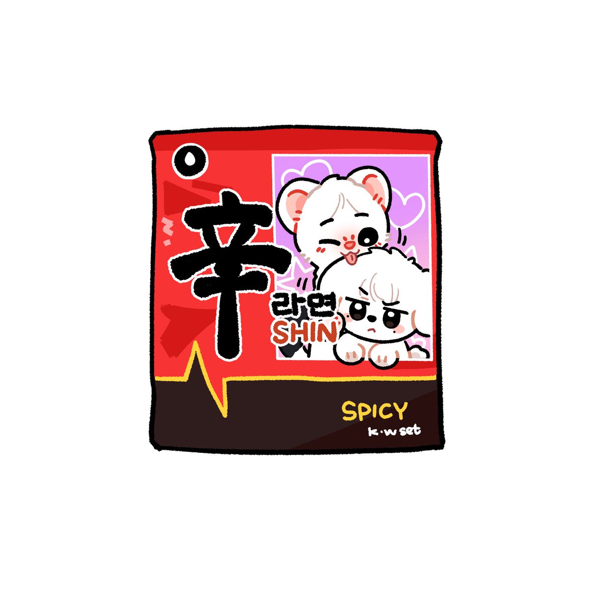 Spicy
Happiness
In
Noodles

#칼윈 #윈칼