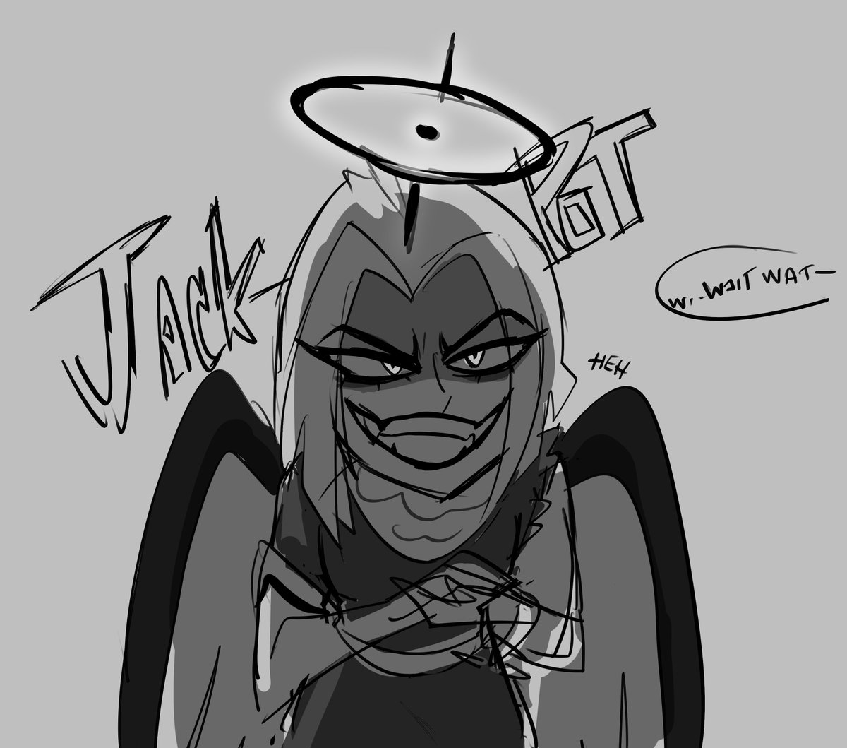 Hrm.....🤔

#HazbinHotel  #HazbinHotelAbel  #HazbinHotelLute