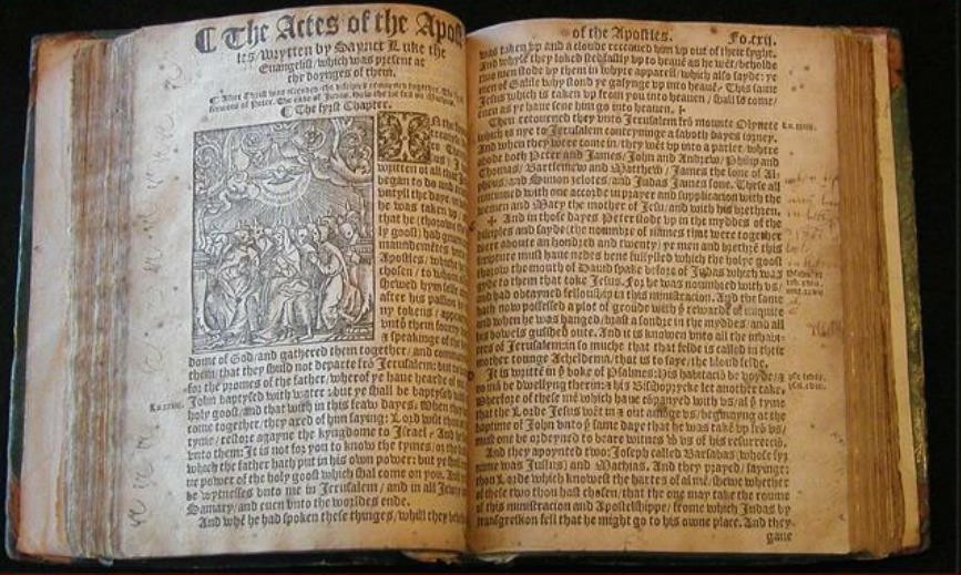pciassembly's tweet photo. As 2026 begins let us be thankful it is the 500th anniversary of Tyndale's first printed Bible.  Facing a new year God's Word is a lamp to our feet and a light for our path (Psalm 119:105).
https://t.co/eICB0HXDld https://t.co/GSTwTJH7jO