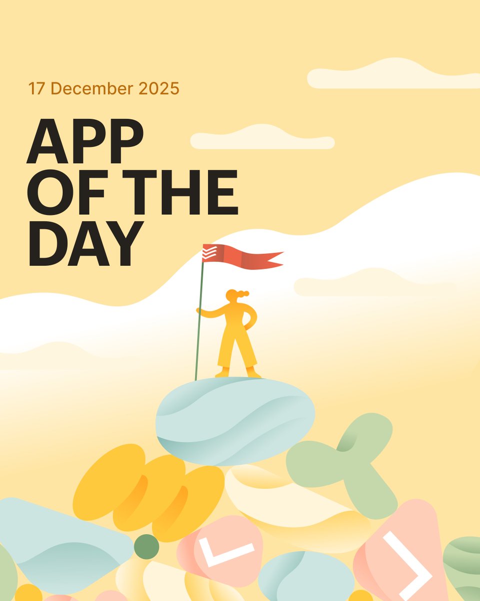 Todoist is Apple's App of the Day in 50 countries today. 🥳🥂 Is yours one of them? If so, which country?! 🌍