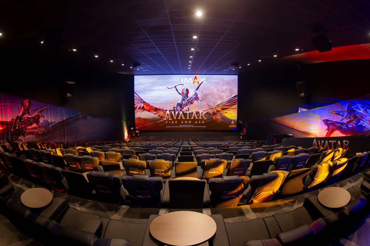 Antwerpse IMAX-zaal wordt  “Avatar: Fire and Ash”-universum =>> tellmemore.media/antwerpse-imax… ... <a href="/Kinepolis/">Kinepolis België</a> <a href="/officialavatar/">Avatar</a> #AvatarFireAndAsh  #moviez #tmm_media