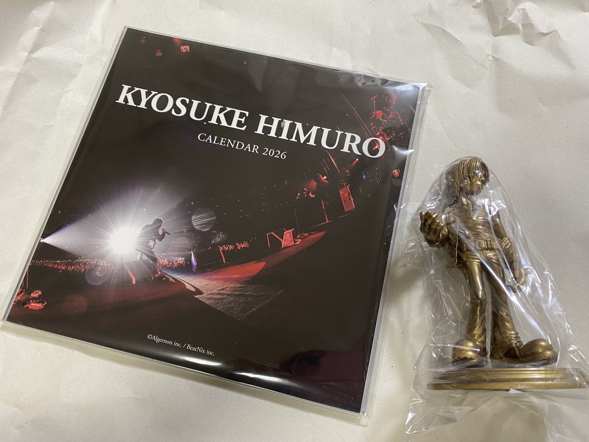 氷室京介カレンダー届きました！！