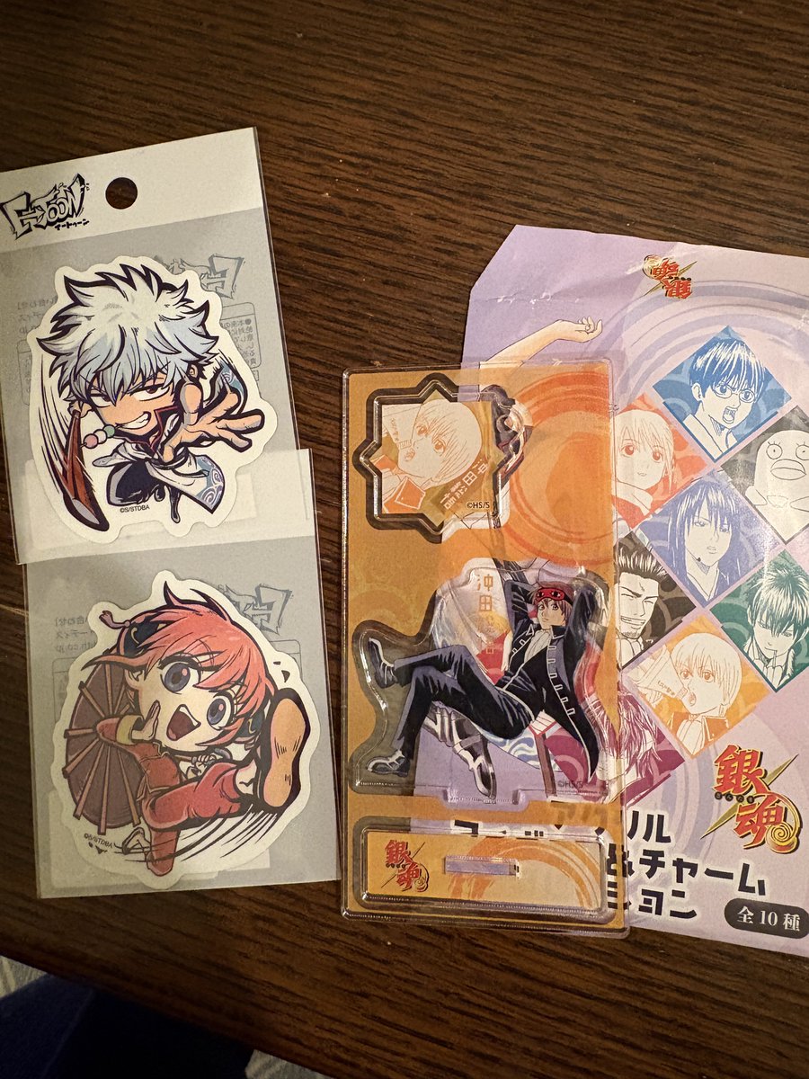 銀魂にハマって1週間ちょい！原作絵グッズか欲しくてジャンプショップ