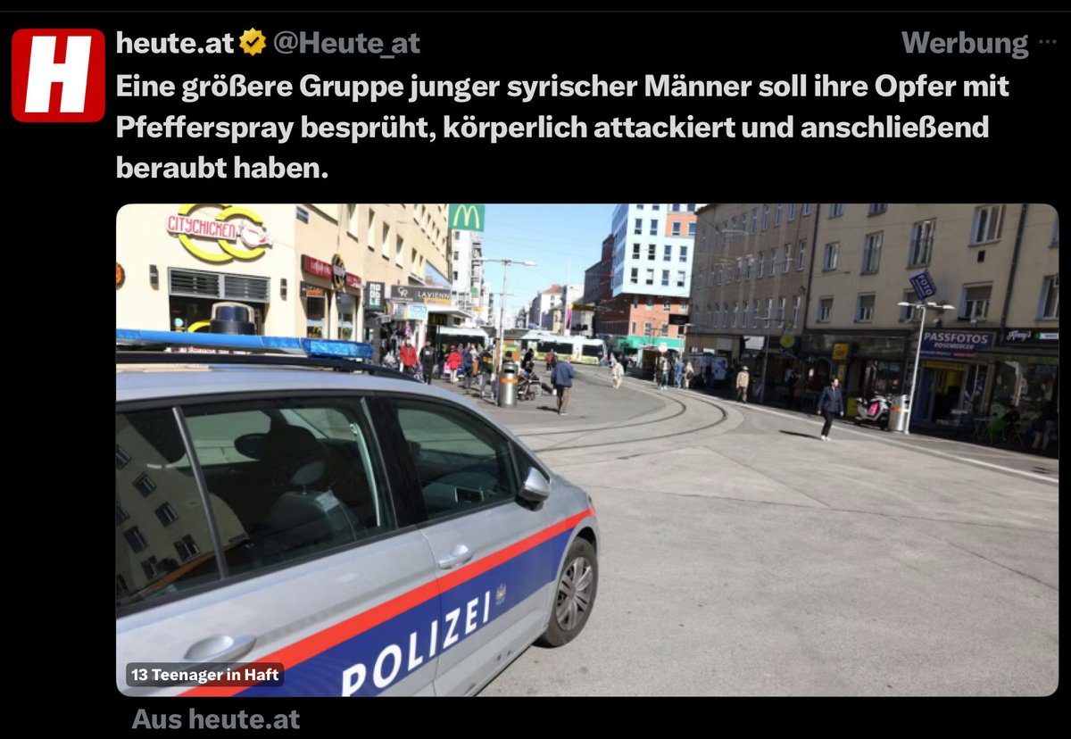 Der tägliche „Einzelfall“. Mit Dank an die „Willkommensklatscher“, an eine „ laissez fair #Eu, an Vertreter der „Luft nach Oben“ Realitätsverweigerer ( denk ich an Babler in der Nacht - Heine nachgereimt) und natürlich auch an die „blinden“ Richter (vom Europäischen Gerichtshof