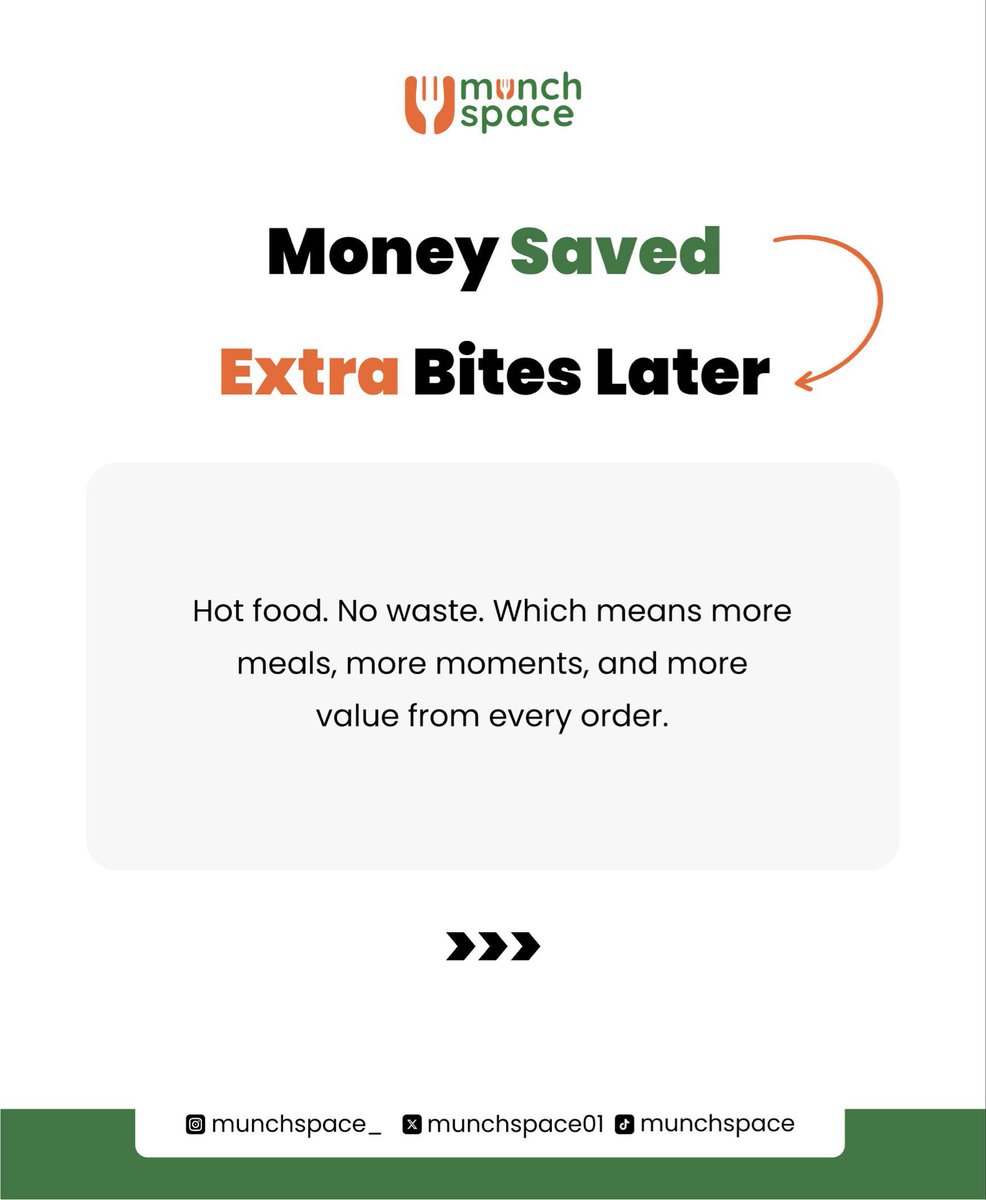 munchspace01's tweet photo. MunchSpace= Saving Time + Saving Money + Saving Your Cravings
#munchspace #munchspaceiscoming https://t.co/qfTt12Q3ZC