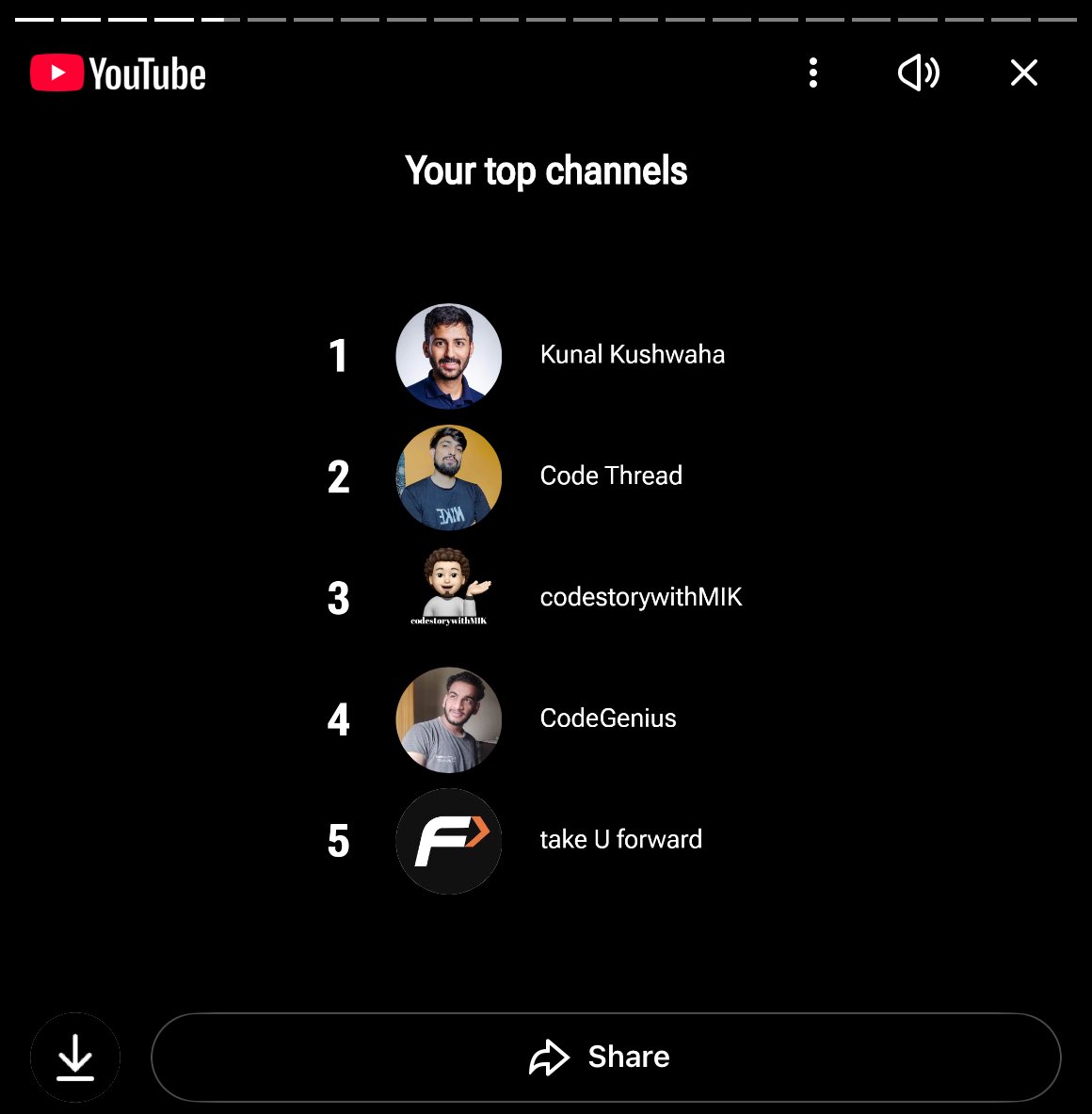 arman_since2005's tweet image. 2025 learning recap🚀
Special thanks to my teachers on YouTube:

👉 @kunalstwt - For turning DSA fear into Confidence

👉 @CSwithMIK - For making coding feel like a story

Degree ❌, YouTube University ✅
#DSA #CP #codingchallenges #SoftwareEngineering