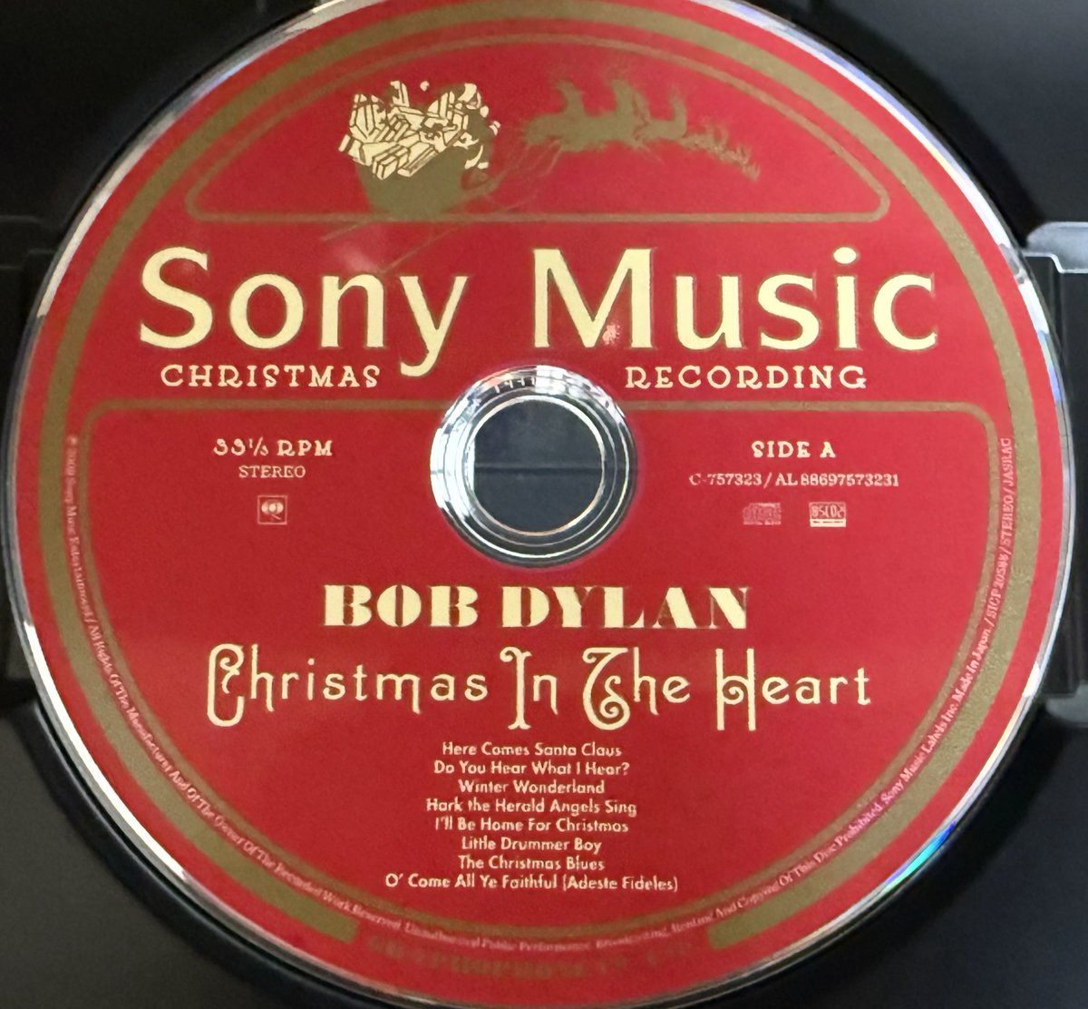 Bob_Dylan Christmas In The Heart ボブ・ディランが取り上げる
