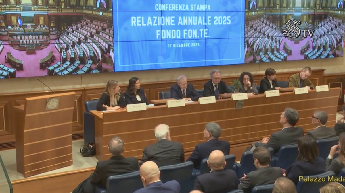 Quarta relazione #FondoFonTe, Lino Enrico Stoppani
<a href="/Confcommercio/">Confcommercio</a>: "Il richiamo all'importanza dell'educazione finanziaria, gli investimenti in economia reale e la presentazione di proposte di estrema responsabilità: il lavoro di #FonTe dà significato alla bilateralità".