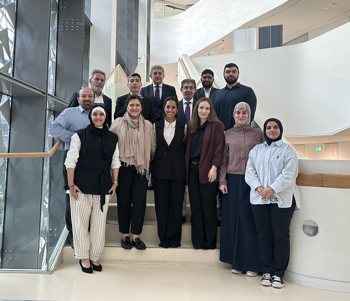 policyCollege's tweet image. Symposium on Humanitarian Health Diplomacy, organized by #CPP @HBKU with the @Hum_StudiesGVA, the symposium brought together experts to explore health as a neutral tool for dialogue, access &amp;amp; recovery in conflict settings, with a focus on Syria &amp;amp; Occupied Palestinian Territories