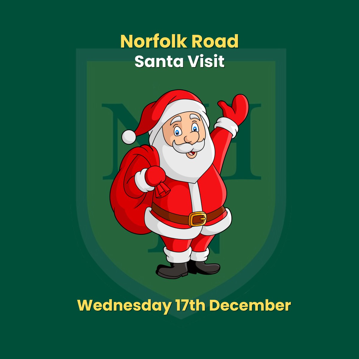 Today the children at Norfolk Road will be getting a visit from Santa 🎅🎄🦌🎁🎀