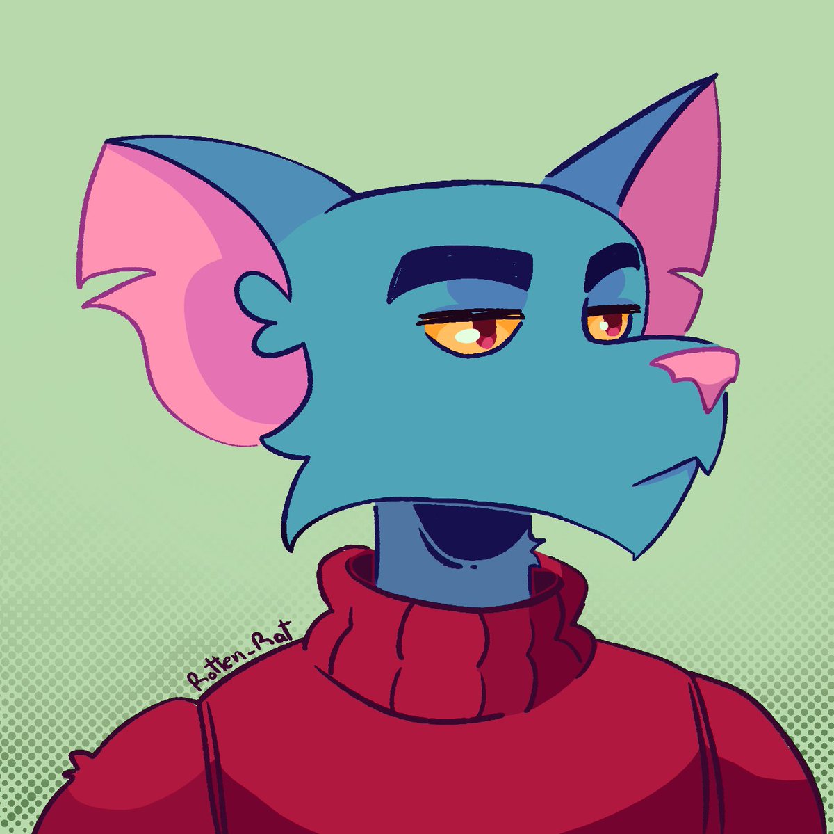rotten_rat419's tweet photo. My throat hurts more every day but at last, I have a new pfp

#headshot #pfp #furry #furryrat #furryart #rat #furryartist https://t.co/1tLLnr07vX