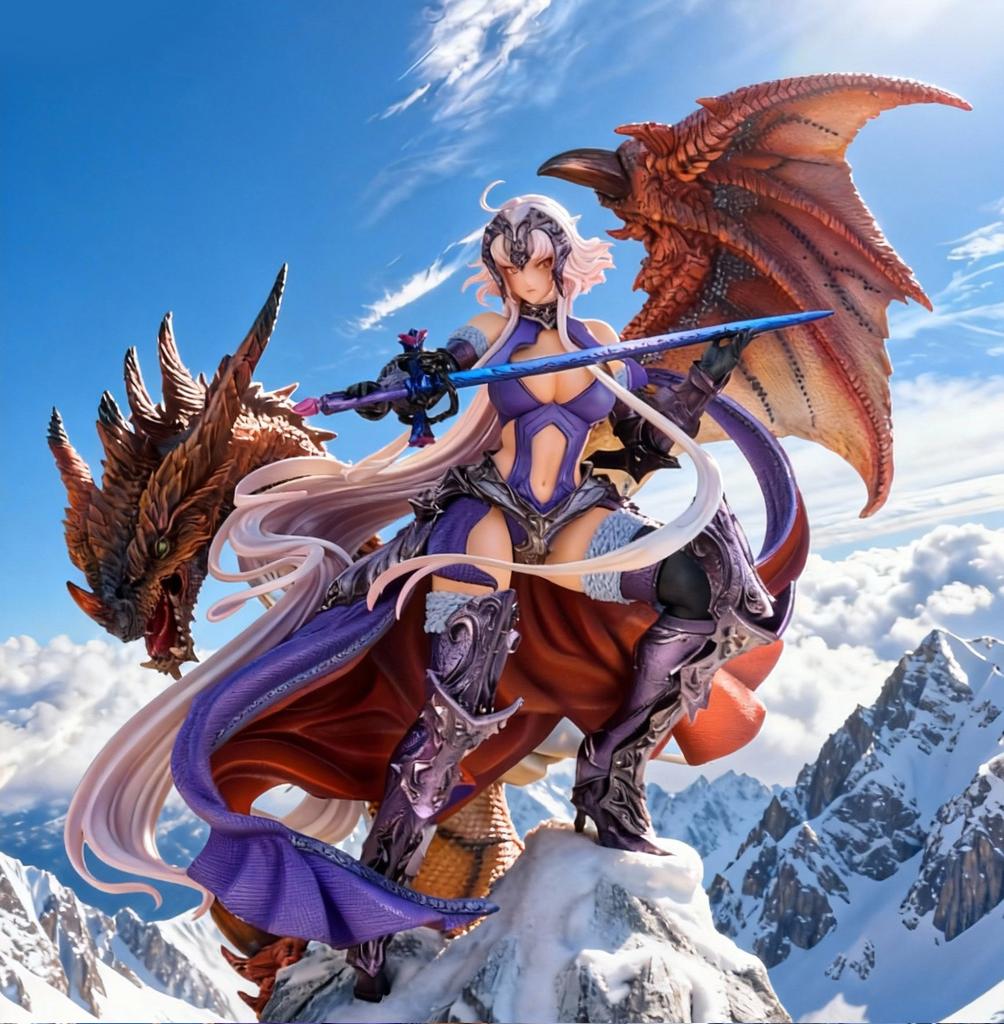 Fate/Grand Order』 ジャンヌ・ダルク(オルタ)III 未塗装組み立て式