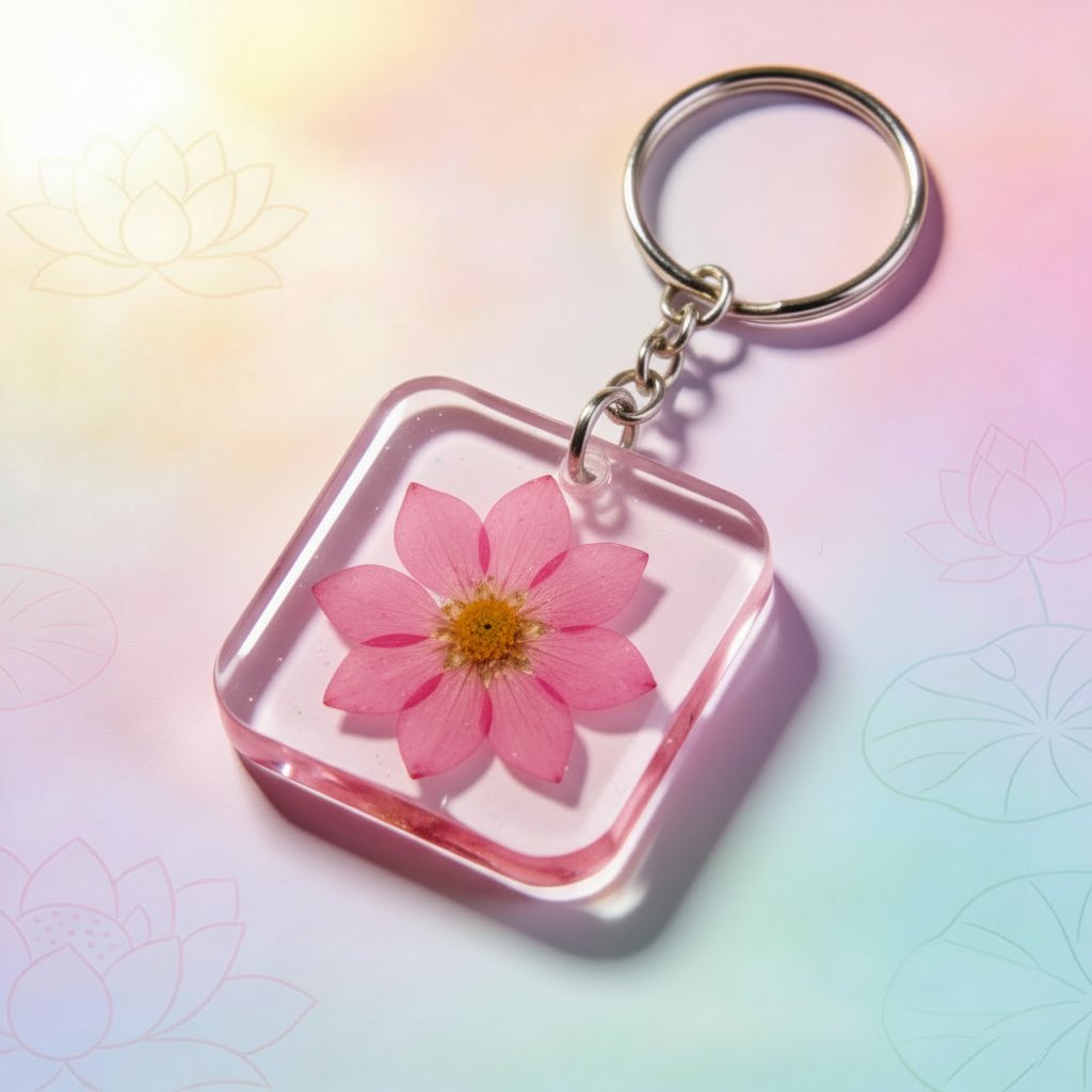 BlissBloomy's tweet photo. Brighten your day with Bloomy Bliss Pink Resin Key Chain: a pop of joy for keys, bags, or whimsy anywhere! 💖 Handcrafted with love, eco-friendly vibes. Who's ready to add some pink sparkle? Grab yours now! https://t.co/byV4TxDyC3