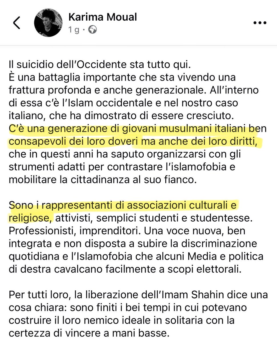 fratotolo2's tweet image. Scusi @karimamoual, può spiegare chi finanzia con milioni di euro la maggioranza delle associazioni culturali e religiose islamiche? 

Lo spiego io, facciamo prima.

I Fratelli Musulmani, organizzazione islamica bandita da diversi Paesi arabi perché in odore di estremismo.

È…