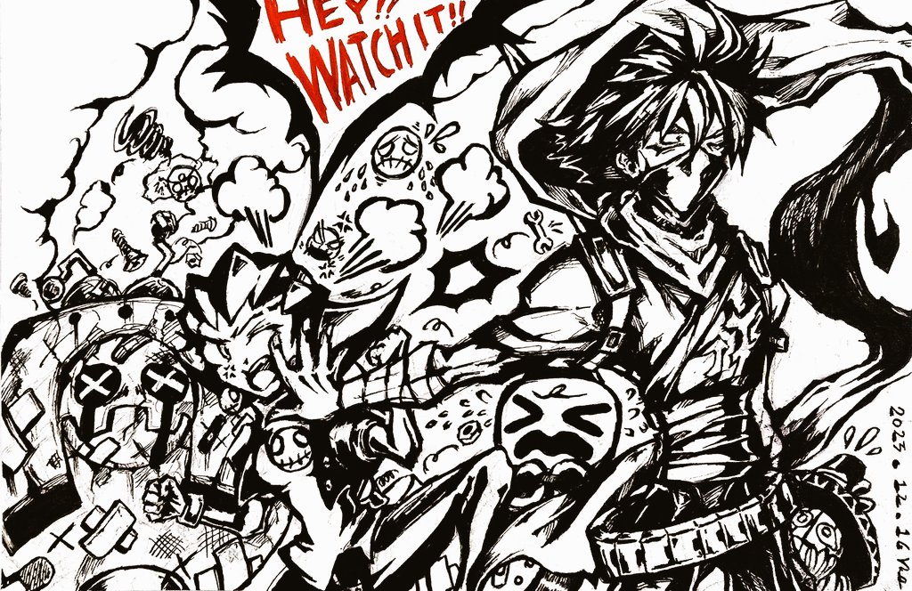 Navy_n_Azure's tweet image. How DARE you broke my robot!
#ストライダー飛竜
#Strider
#MVC #MVC2