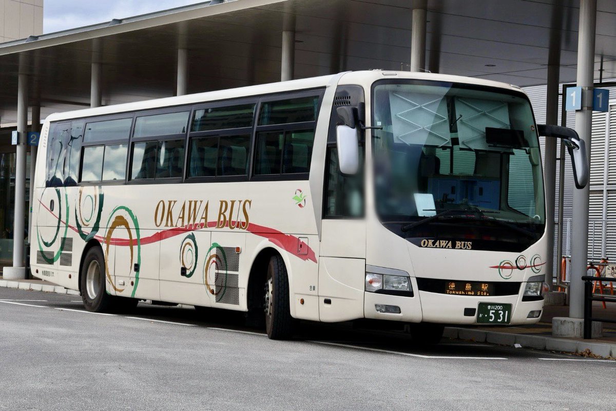 2025.12.12 大川バス 香川200か531 香川200か556 三菱 エアロエース