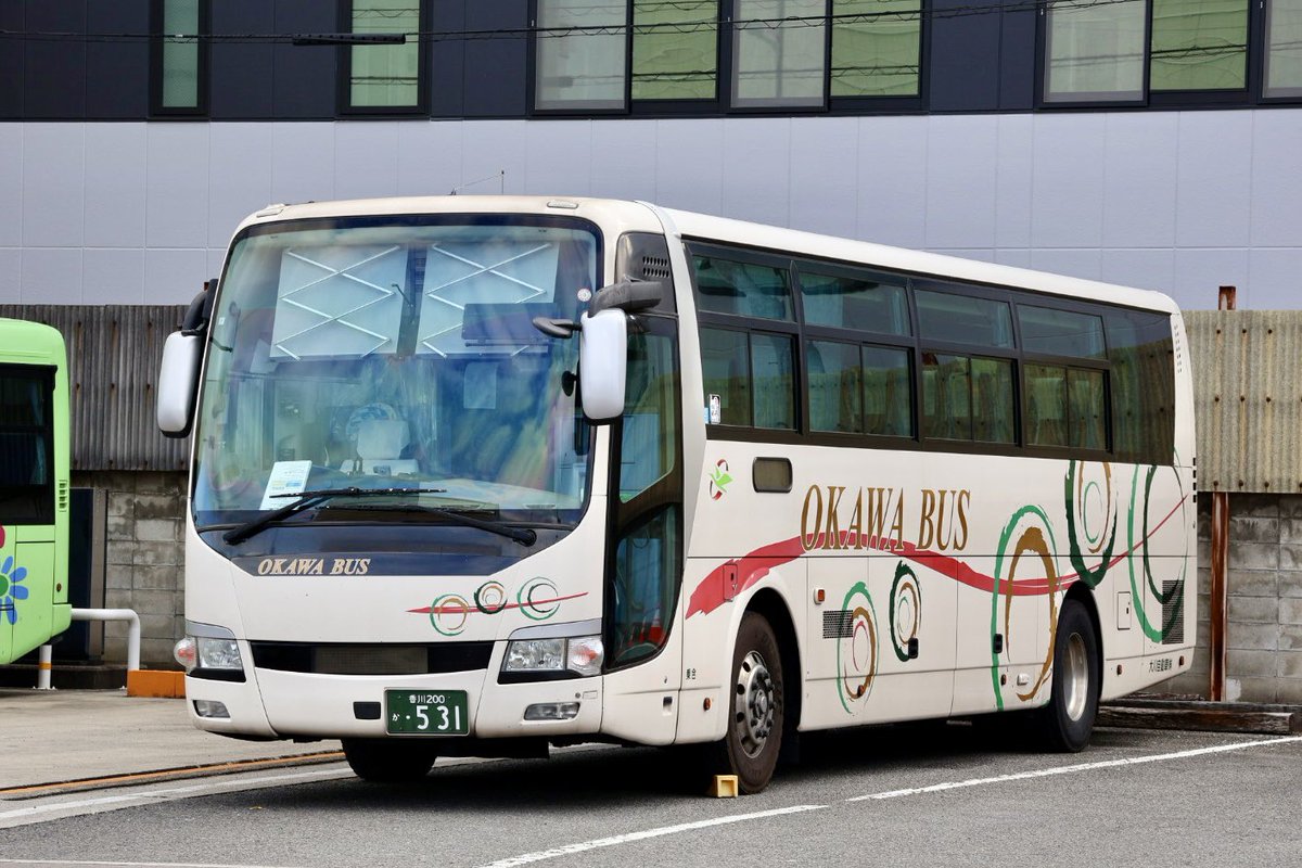 2025.12.12 大川バス 香川200か531 香川200か556 三菱 エアロエース