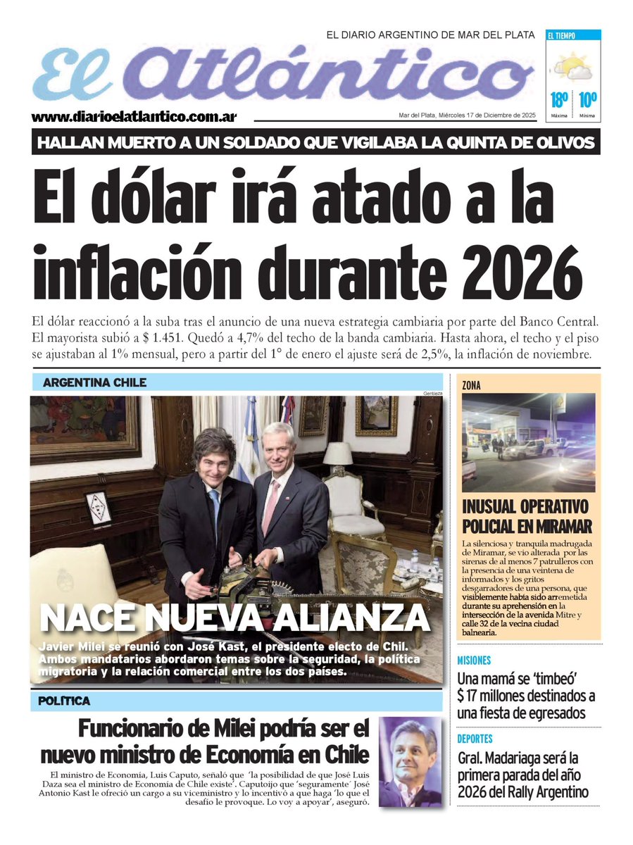 Portada digital del día 17/12/2025