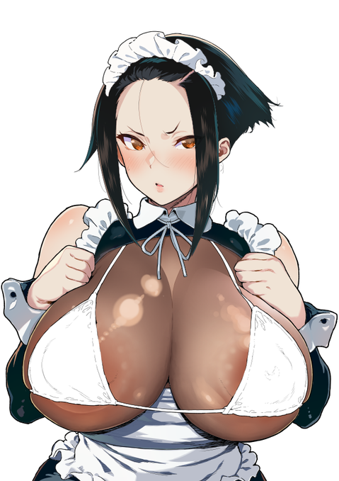 ポスター差分のビキニで終わり!!