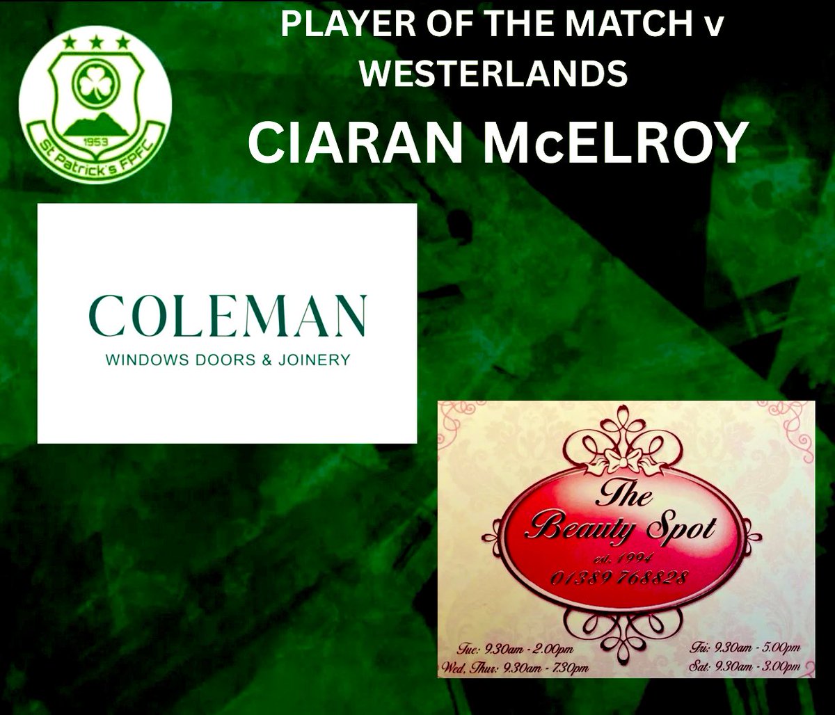 St Patrick's FP FC tweet media