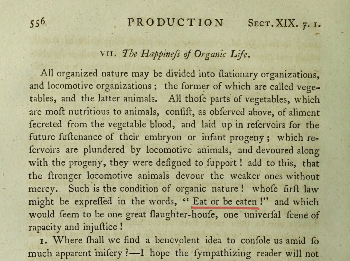The Happiness of Organic Life – Erasmus Darwin: Phytologia, London 1800)