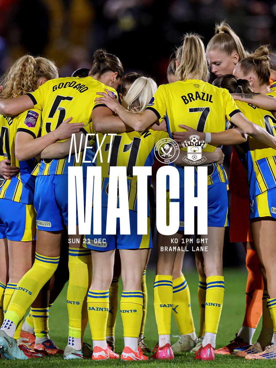 SaintsFCWomen's tweet image. NEXT: Ending our 2025 fixtures on the road 🛣️

🎟️ sfcne.ws/SHUaTix