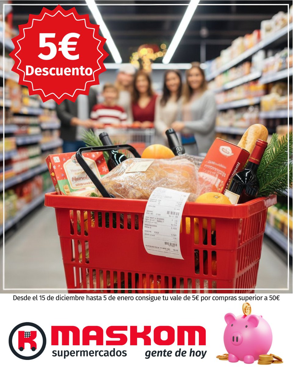 Maskom Supermercados tweet media