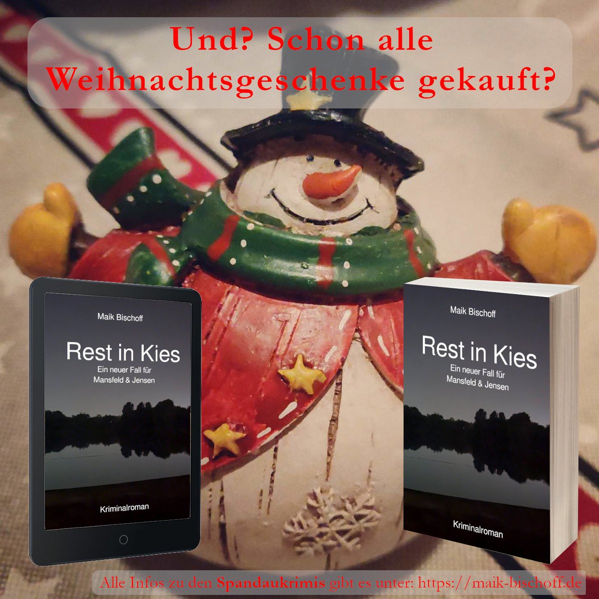 maik-bischoff.de/buecher/ 🤓

#krimi #spandaukrimi #wilhelmstadtkrimi #regionalkrimi #regiokrimi #krimiliebe #spannung #buch #buchempfehlung #büchertipp #zeitzumlesen #lesezeit