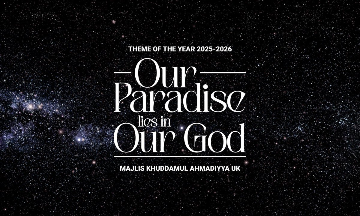 🚨 New article live on Tariq Magazine!
Explore this year’s theme — “Our Paradise Lies in Our God” — through extracts from the Holy Qur’an, Hadith, and the writings of the Promised Messiah (as) and the Khulafa, alongside a historical journey of their deep relationship with God.