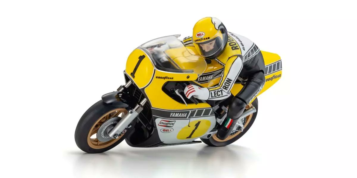 京商 の #ハングオンレーサー の新製品 1/8 YAMAHA YZR500 1978を2ヶ
