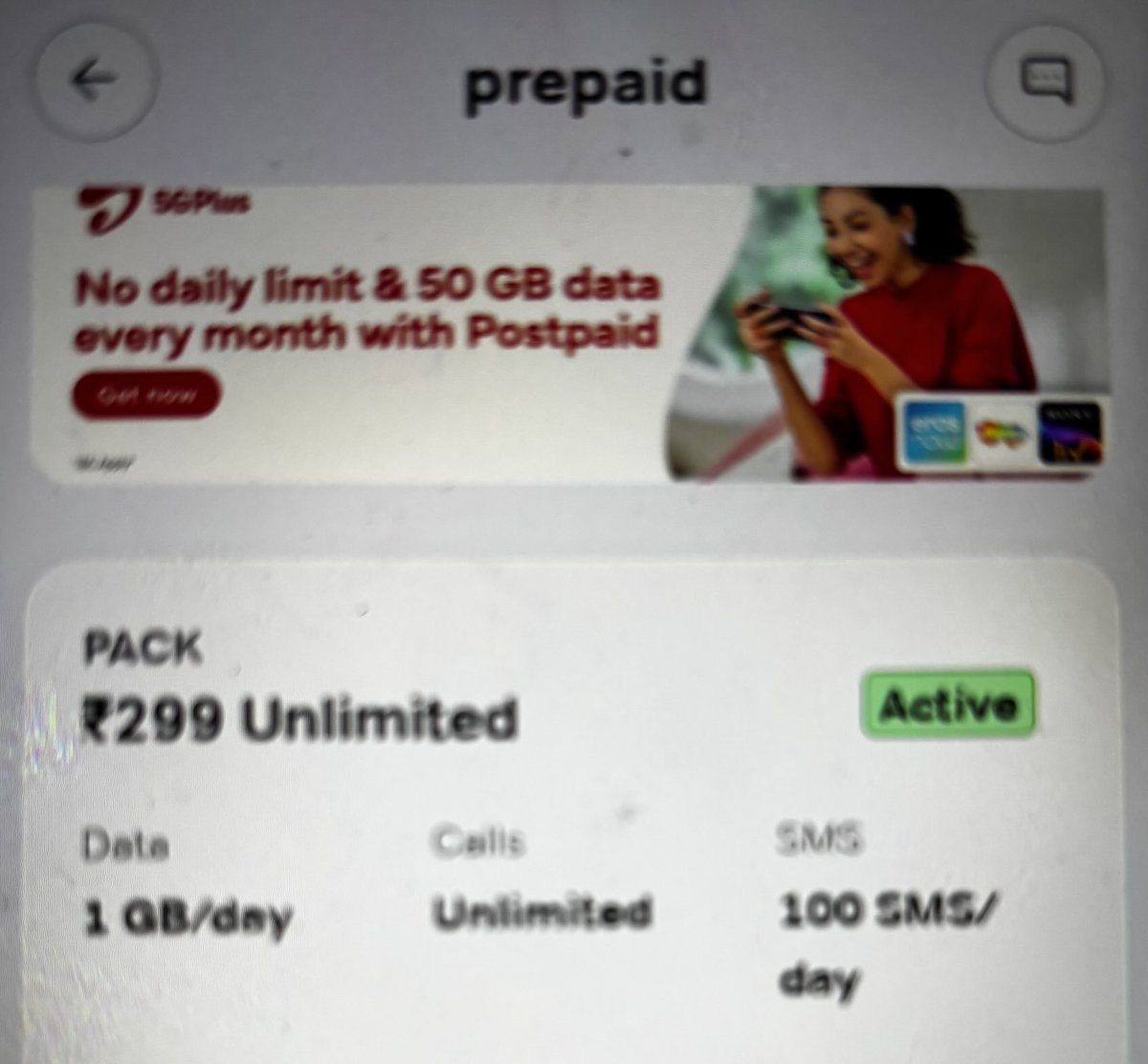 diyadutta's tweet photo. ⁦@airtelindia⁩ Your service has been as shitty as it could get !!
Your data tracker shows 0 MB usage today but still I’m being asked to recharge citing 100% datausage (impossible)Tried reaching cust. care &amp; the agent was unable 2 hear anything coz of his bkgrnd noise #scam https://t.co/YZytV1kadS