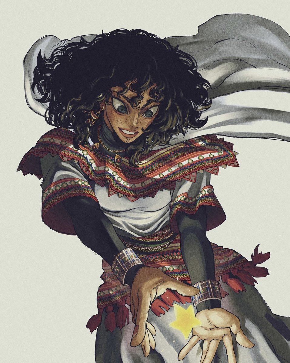 sahiim_'s tweet image. Bon on rigole entre nous, mais j’avais déjà dessiné un perso amazigh, je l’ai jamais posté sur Twitter c’est tt.