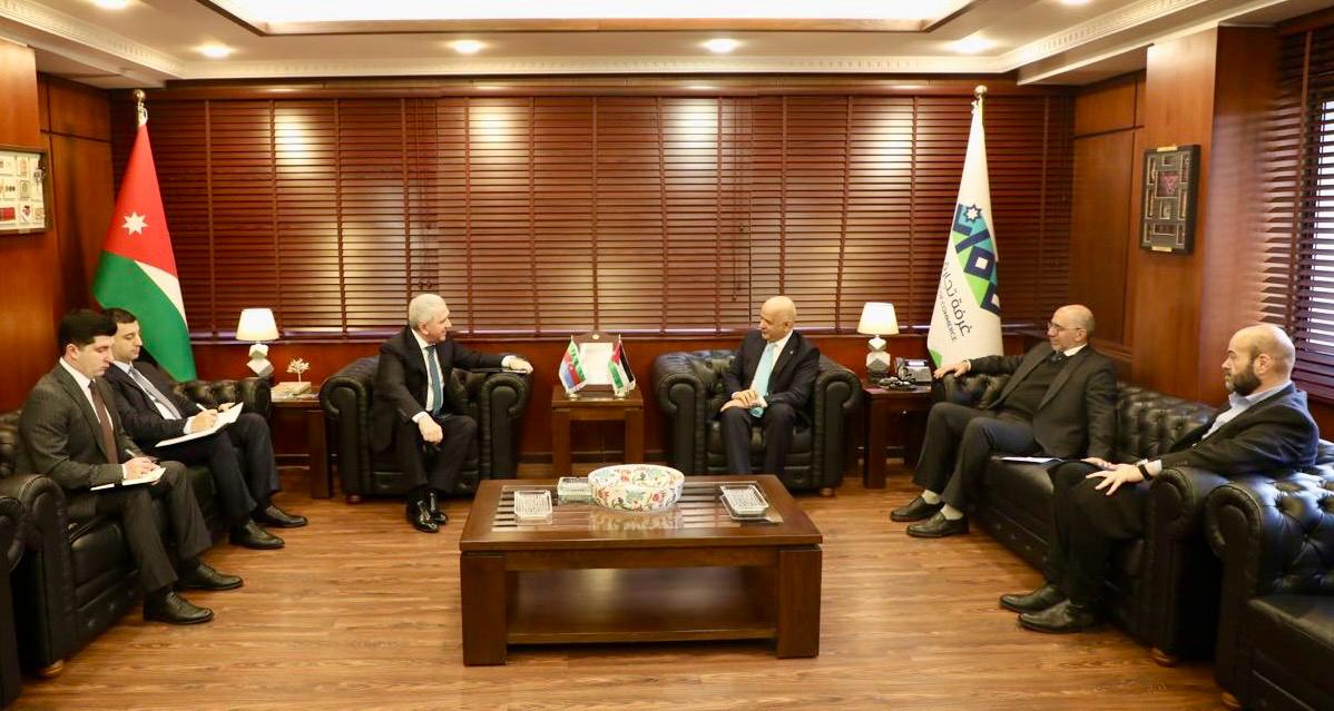 بحث انشاء مجلس أعمال اردني -أذري مشترك 