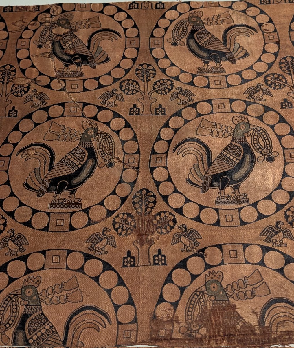 JeffreyKotyk's tweet image. Iranian textiles (Persian and Sogdian) found at ancient Chinese sites. Hong Kong Palace Museum.