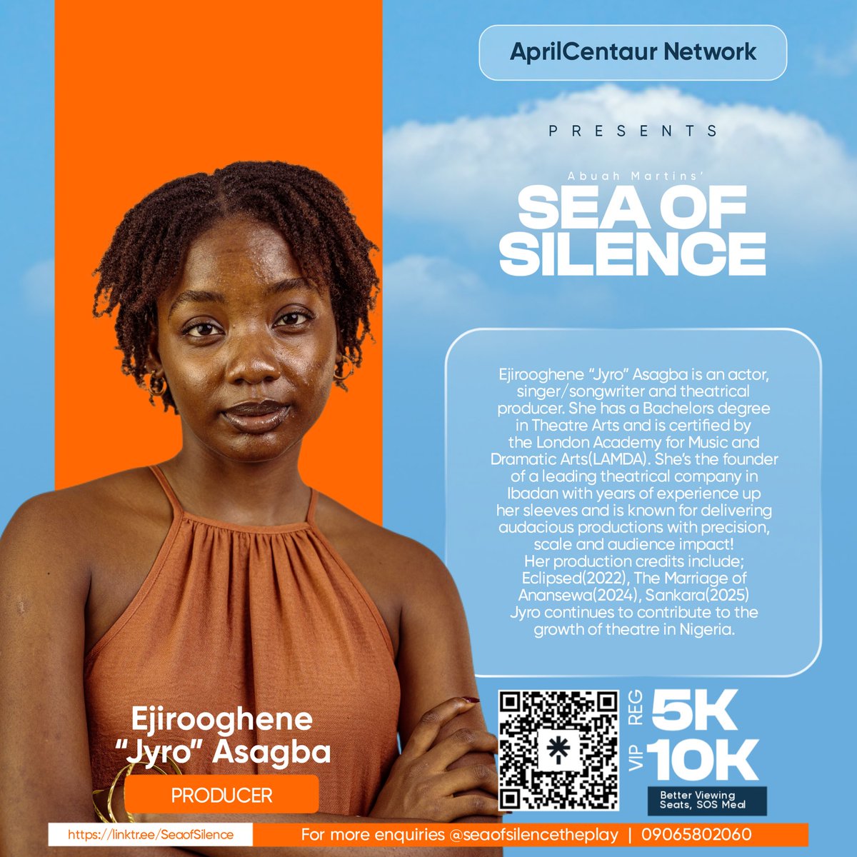 jyro_asagba's tweet photo. The people @theACGuild said “Jyro, we see your work in the theatre, come produce a Holiday play for us”. So I packed my bags because for your entertainment? I’m too active!😭
Go book your tickets jor! January 2&amp;3,2026 Ibadan!!🥳
https://t.co/X12Y23ra8j https://t.co/6kBfZPlpJL