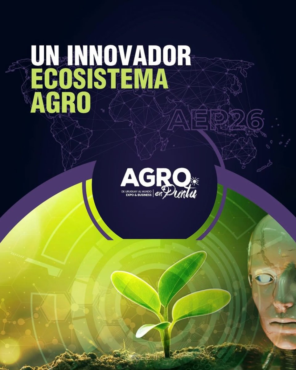 agroenpunta's tweet photo. #AgroEnPunta2026 Expo &amp; Business se consolida como el hub de negocios del agro en Uruguay y la región.
Oportunidades reales, inversión e innovación para impulsar el crecimiento agroindustrial.

📅 4–6 feb 2026 | Punta del Este
#FactorClave #AgroNegocios #InnovaciónAgroindustrial https://t.co/L1xaHhuMHK